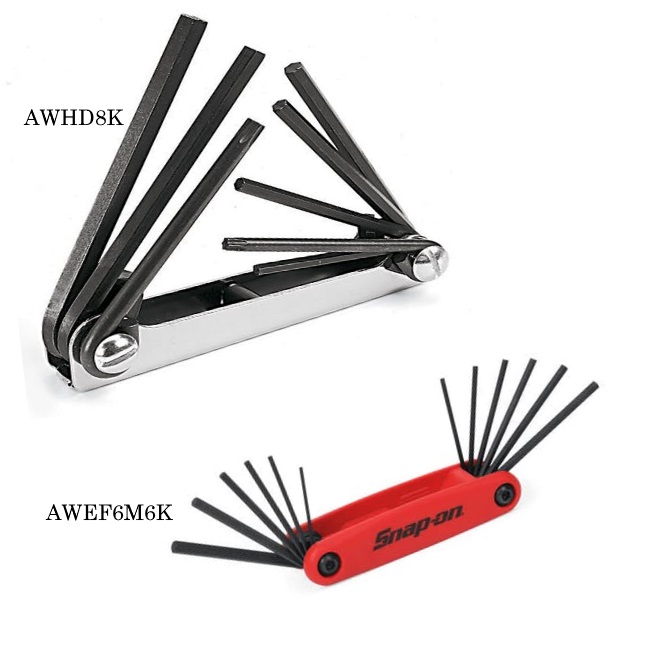Snapon-Wrenches-Combination Folding Key Sets